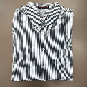 3/$10 🛒🛍️ Kirkland Signature Men's Striped Dress Shirt